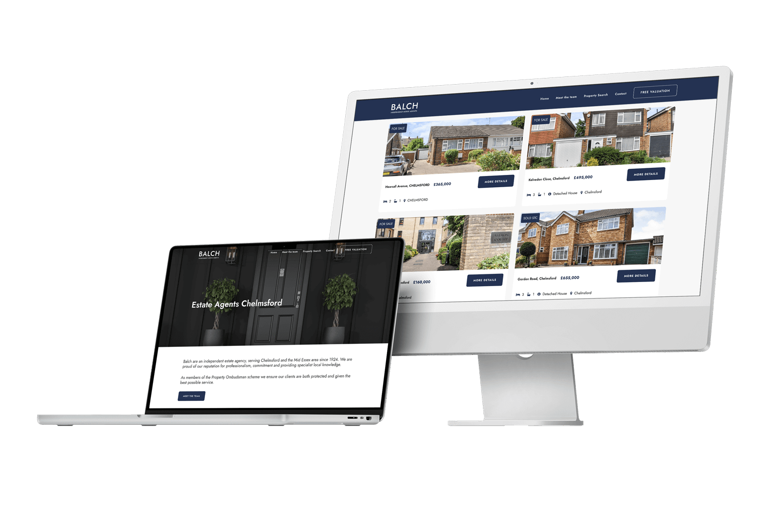 estate agent web design